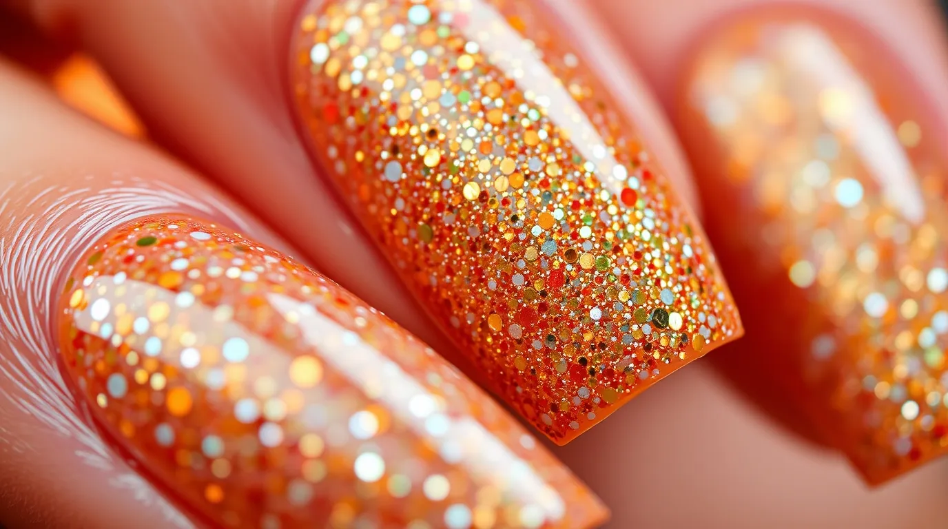 5 Pretty Christmas Glitter Nails To Try This Holiday Season