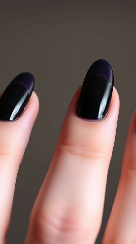 10+ Black Nail Designs To Make A Bold Statement This Winter Season