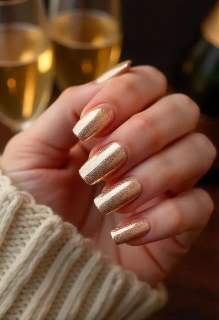 Champagne Nail Designs for 2025