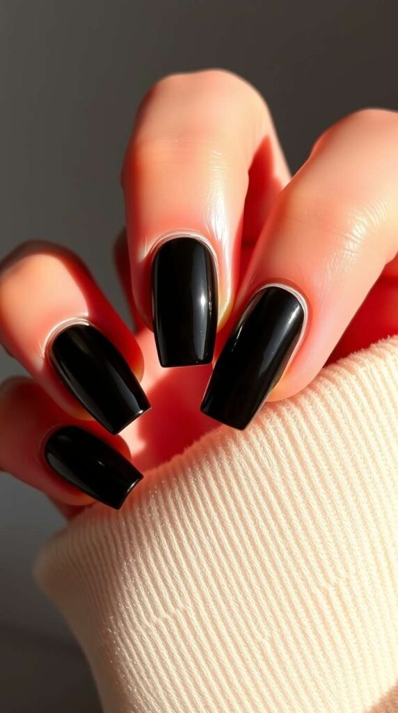 Black Nail Design Trends for 2025