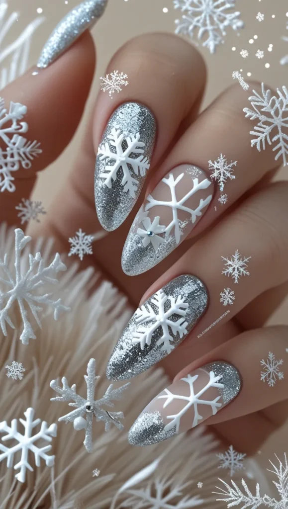 16+ Simple Winter Nail Ideas That Are So Incredibly Stunning