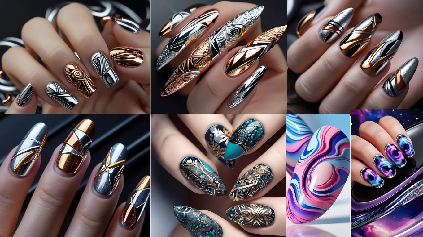 Magnetic Nail Polish Designs