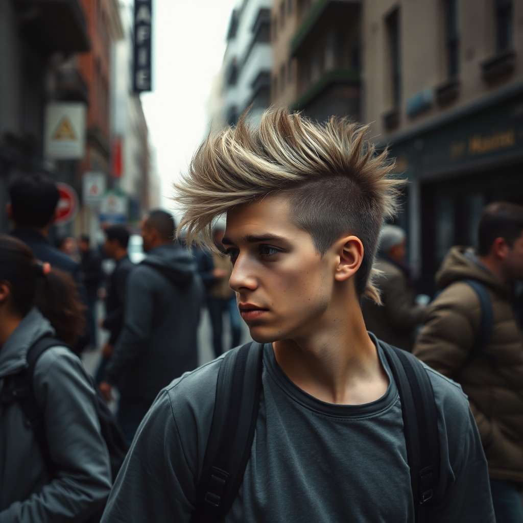 Modern mullet Hairstyle