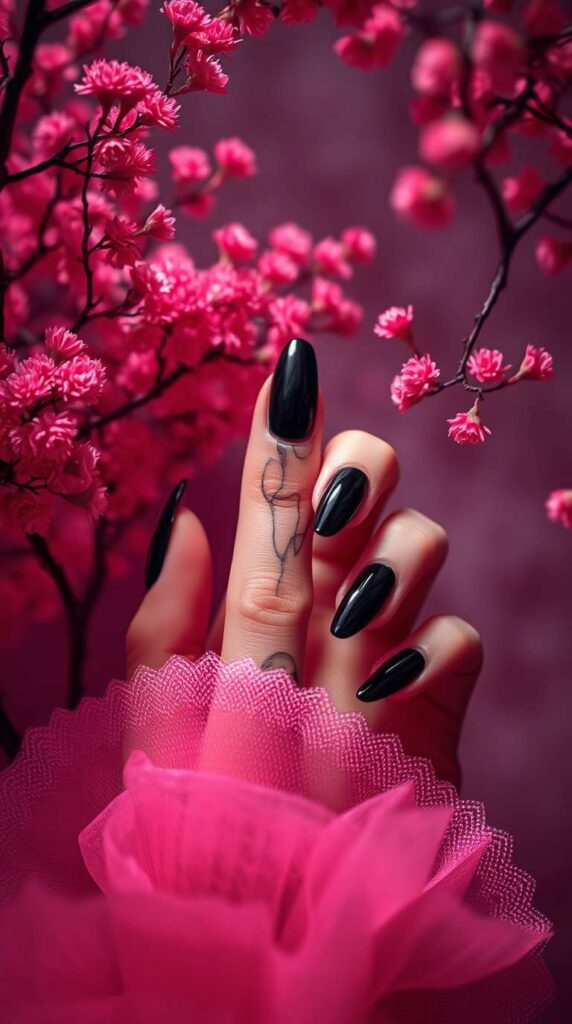 Black Nail Design Trends for 2025