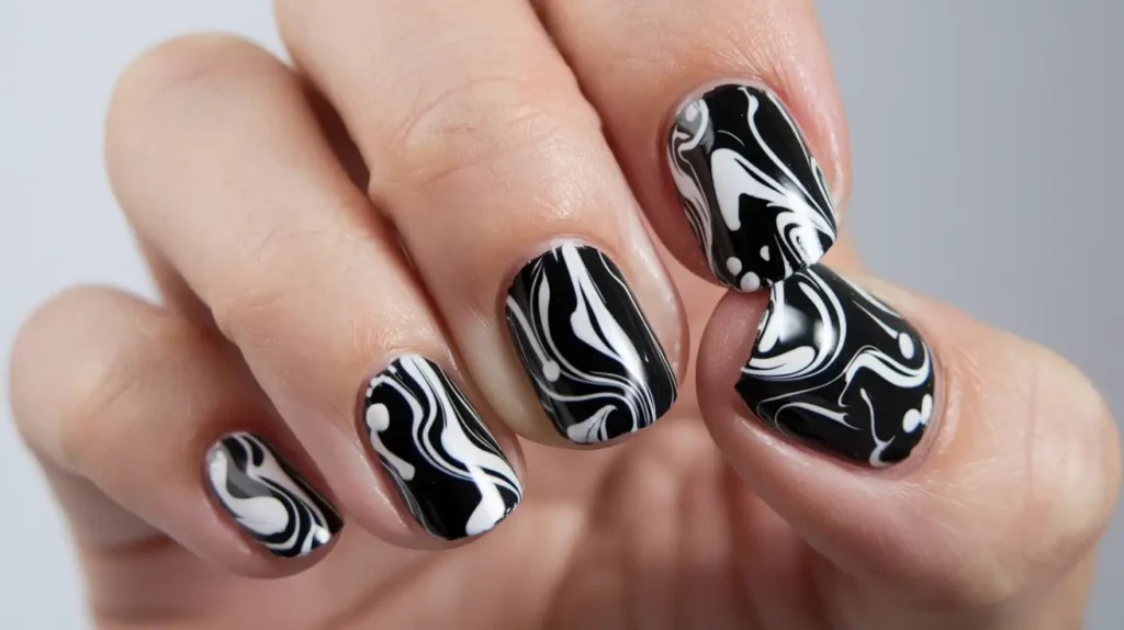 10+ Black Nail Designs To Make A Bold Statement This Winter Season