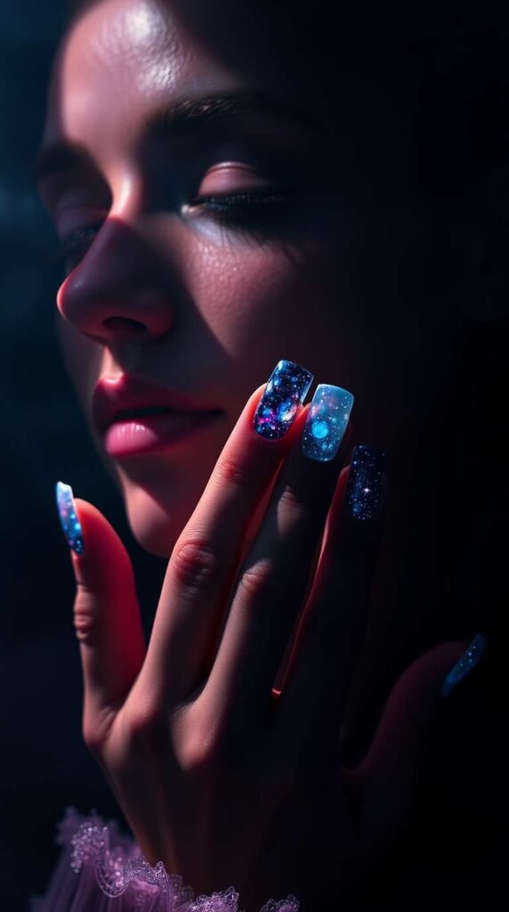 10 Stunning Galaxy Nail Art Ideas That Are Totally Cosmic