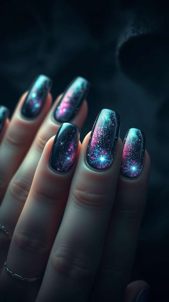 10 Stunning Galaxy Nail Art Ideas That Are Totally Cosmic