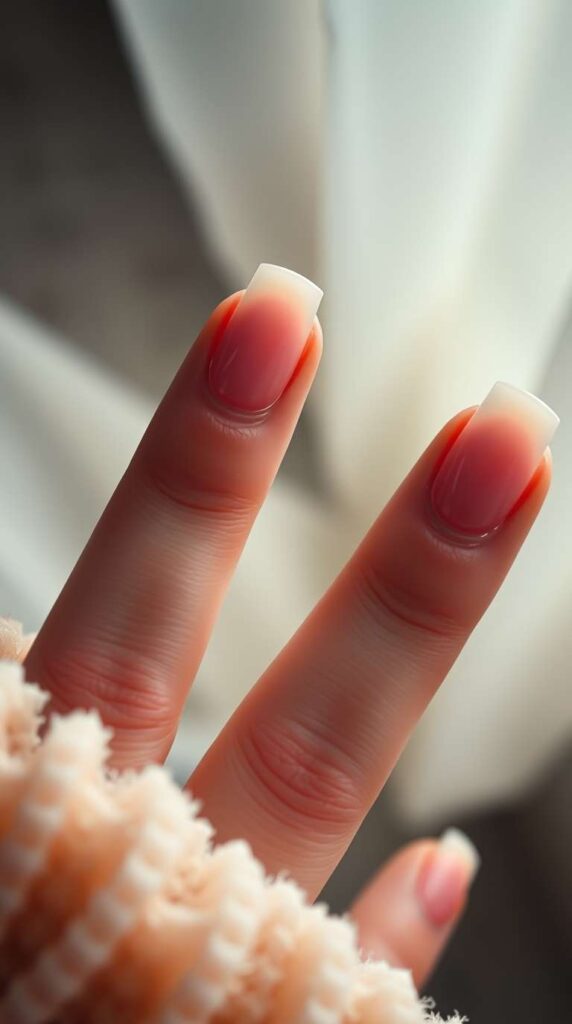 10 Stunning Glazed French Tip Designs