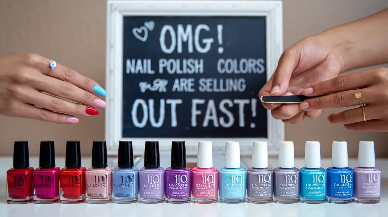 OMG! These Nail Polish Colors Are Selling Out Fast