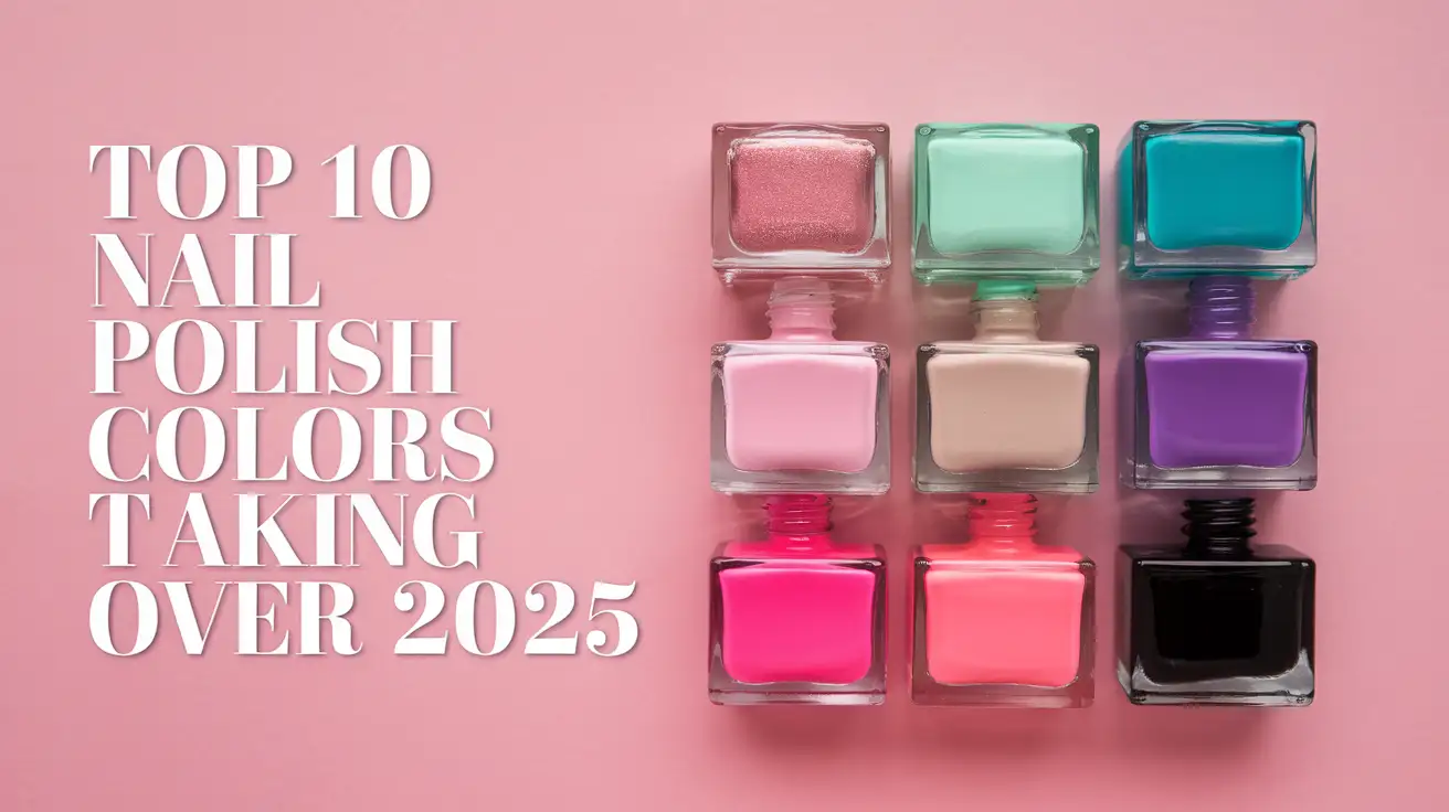 Top 10 Nail Polish Colors Taking Over 2025